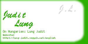 judit lung business card